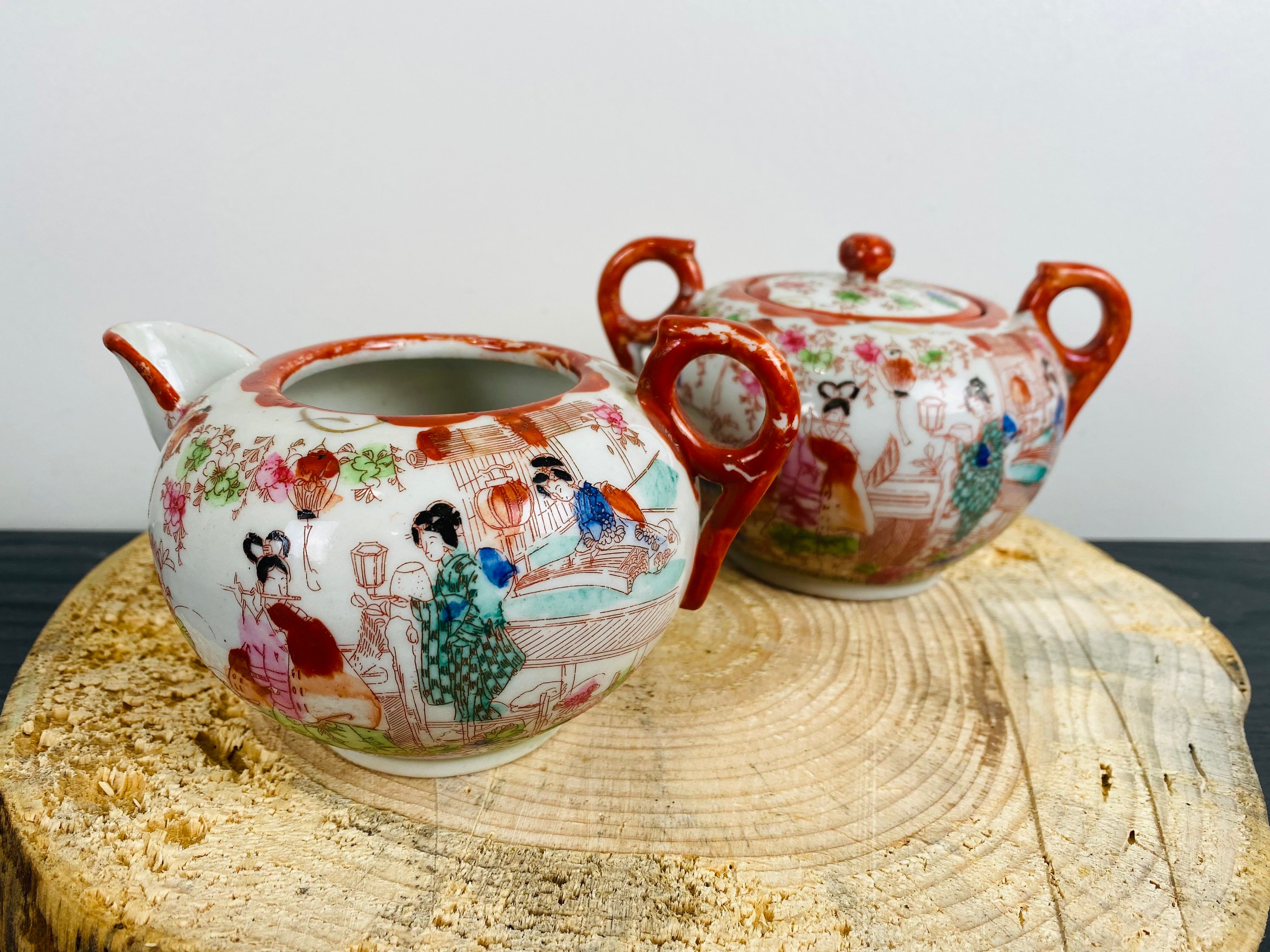 Japanese Kutani Geisha Ware Tea Set Set Of 16 Chairish, 58 OFF