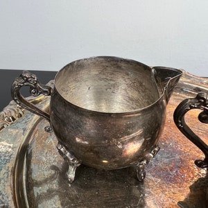 Vintage Leonard Silverplated Creamer Pot
