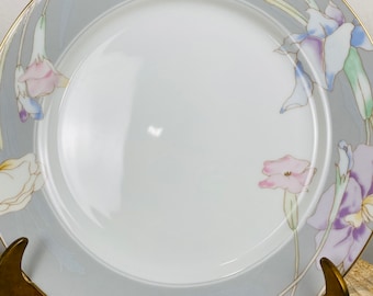Vintage Mikasa Japan Charisma Grau Salatteller