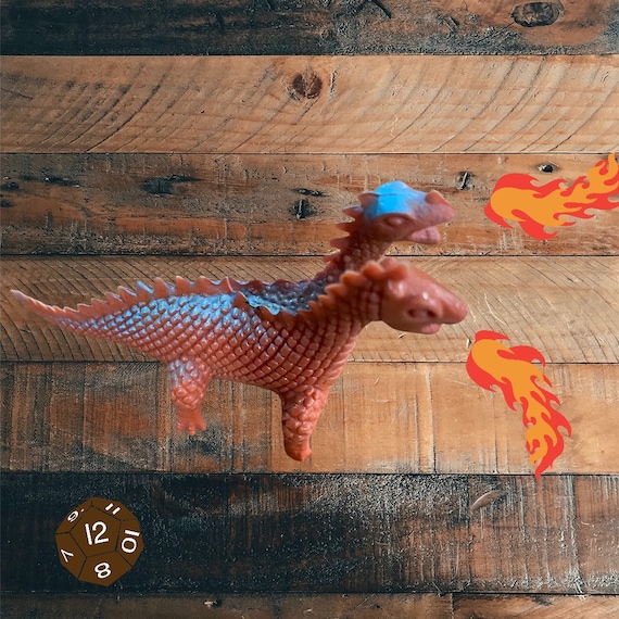 Rubber dragon toy sales
