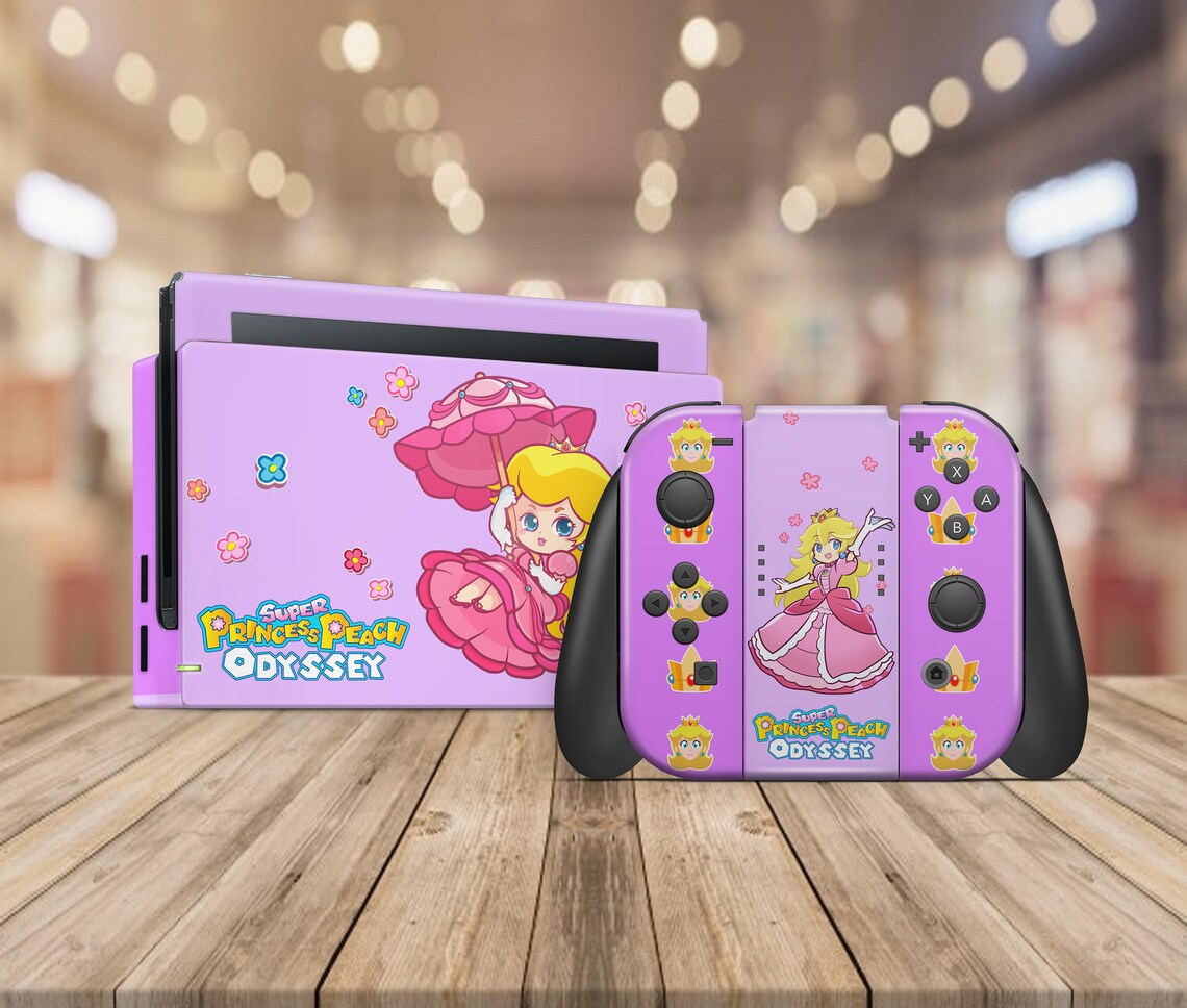 Nintendo Switch skin Princess Gaming Accessories Girly Pink Etsy