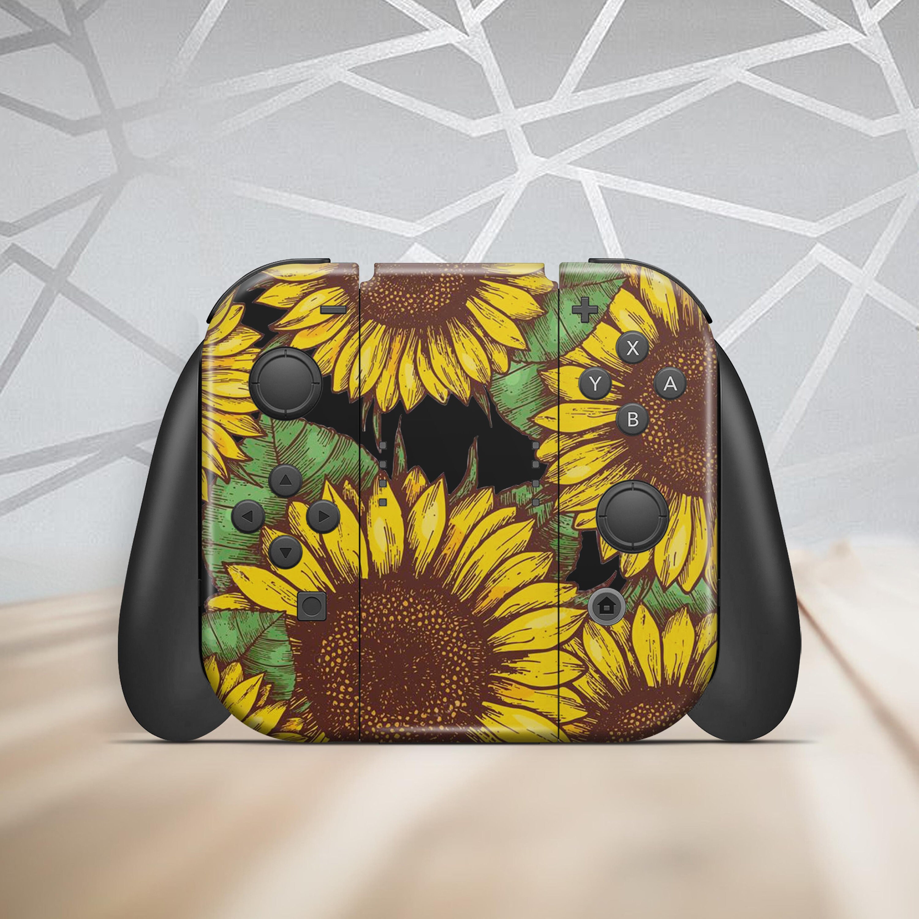 Sunflower Nintendo Switch lite skin Wildflowers Switch lite Etsy