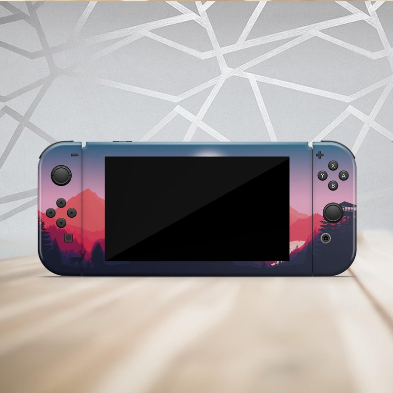 Nature Nintendo Switch Skin Landscape Mountain Switch Lite Etsy