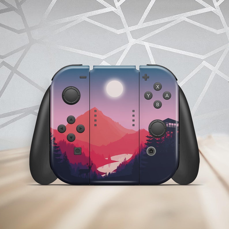 Nature Nintendo Switch Skin Landscape Mountain Switch Lite Etsy