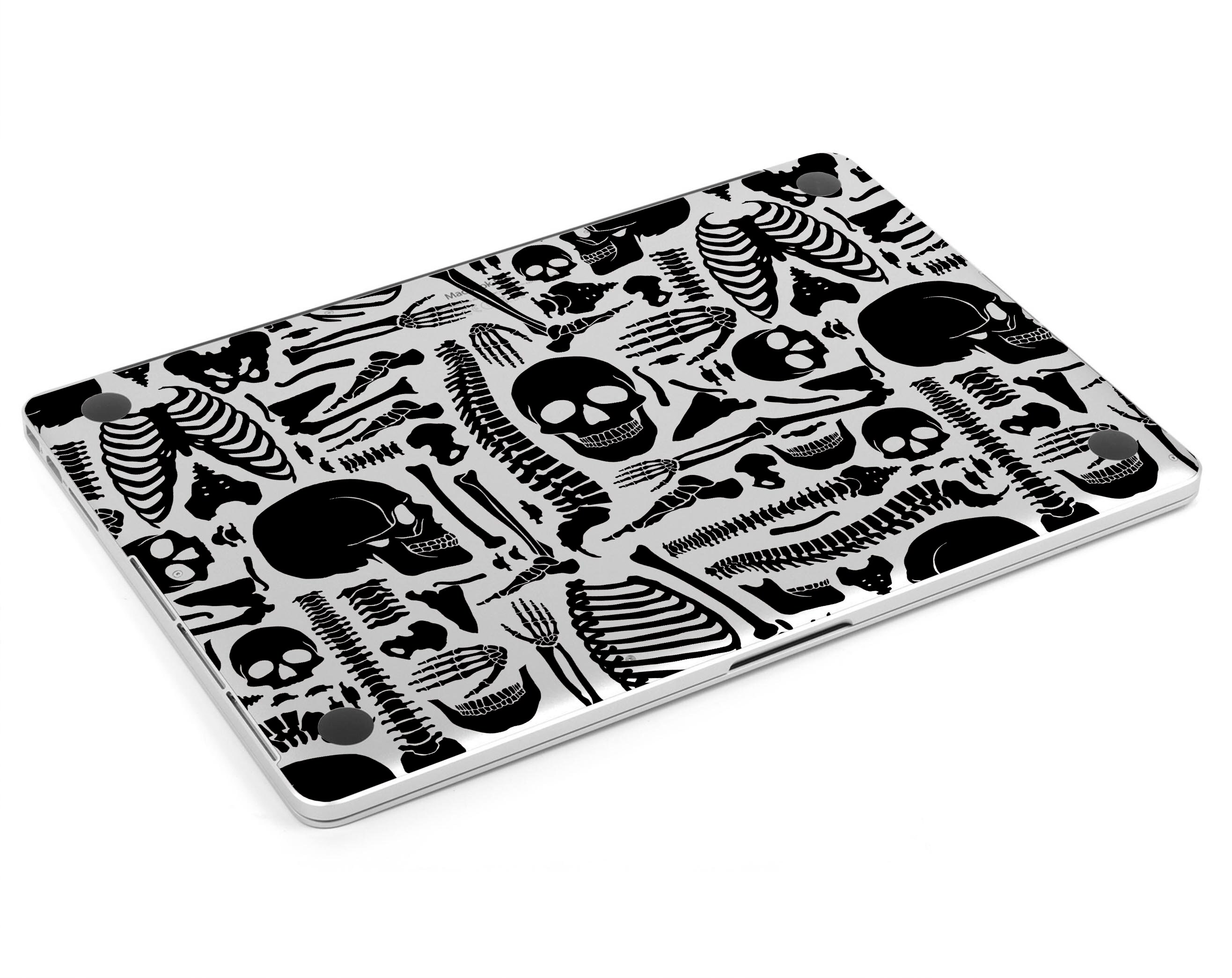 Macbook Skin Skeleton Mac Pro 13 Vinyl Wrap Skull Mac Air 13 Etsy