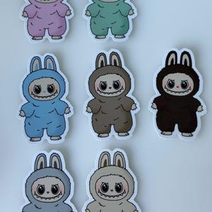 POPMART The Monsters: Exciting Macaron Stickers