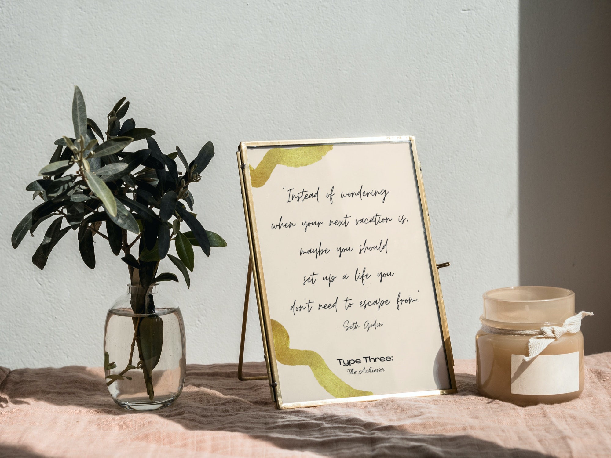 Enneagram Type 3 Seth Godin Quote Digital Print-png-instant Download - Etsy