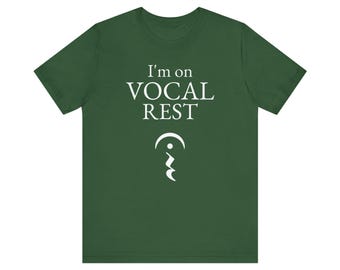 Vocal Rest Tee - Quarter Rest Edition