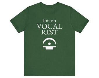 Vocal Rest Tee - Whole Rest Edition