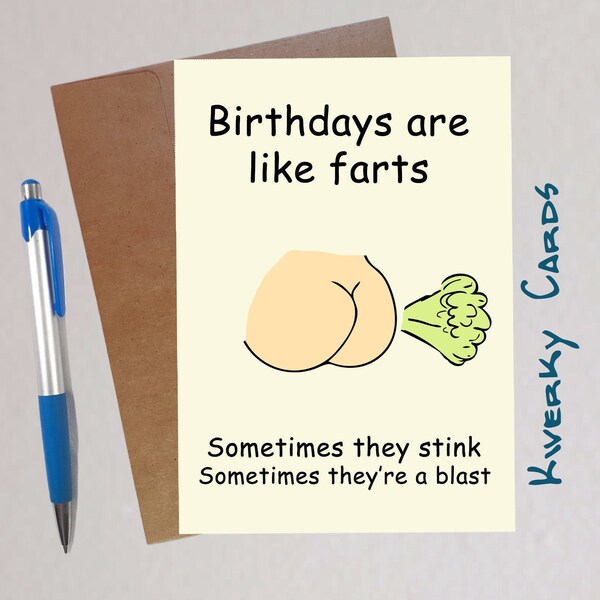 Fart Cards for Dad - Etsy