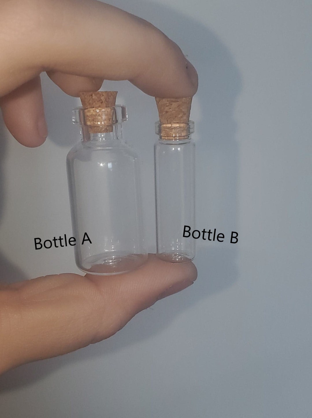 Empty Spell Bottles Keychains Customizable Blank Jars With Etsy Canada