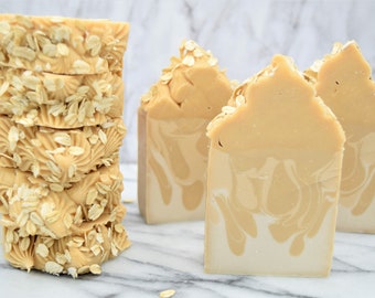 Oatmeal, Milk, and Honey Cold Process Soap