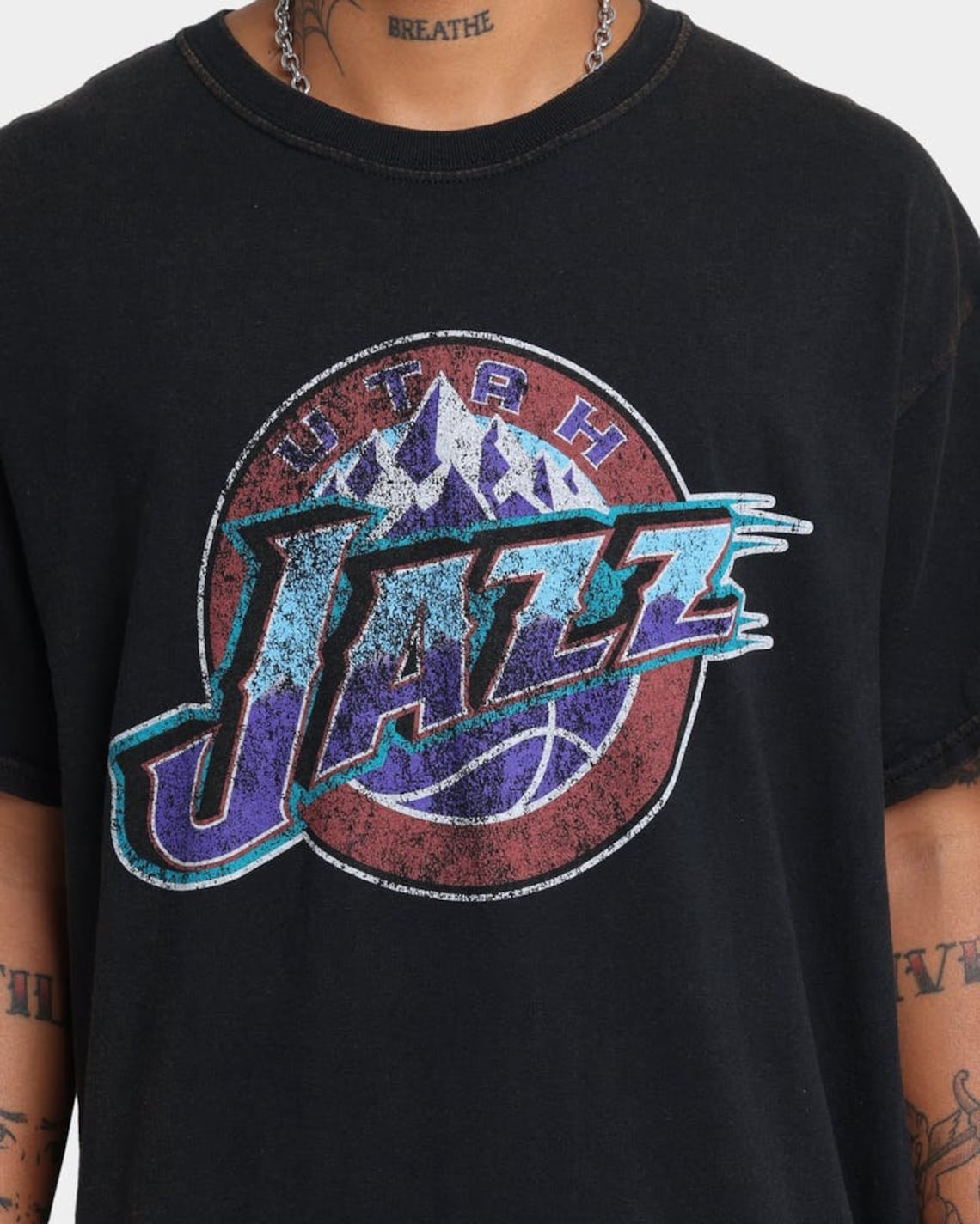 Vintage Utah Jazz Logo Shirt NBA Basketball Graphic Tee Utah Etsy