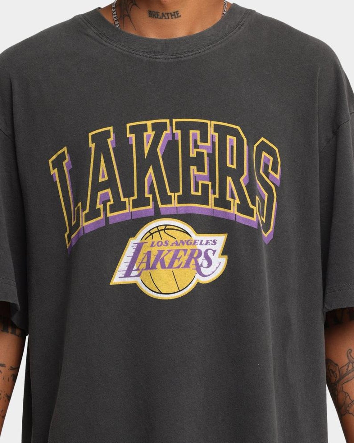 Vintage Los Angeles Lakers Logo T Shirt LA Lakers NBA | Etsy