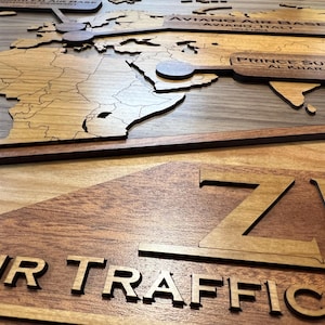 Custom Air Traffic Controller Retirement Gift Plaque