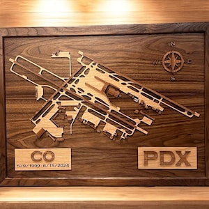 Custom Airport Traffic Controller Retirement Plaque