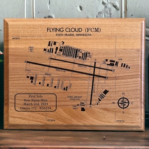 First Solo Plaque
