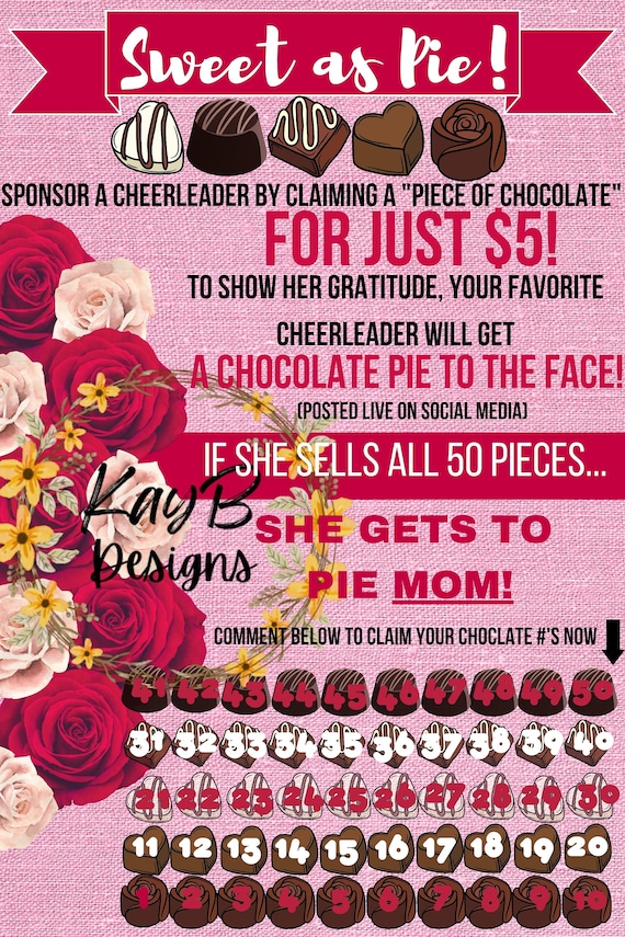 Pie In The Face Flyer