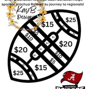 Color my football fundraiser - digital download