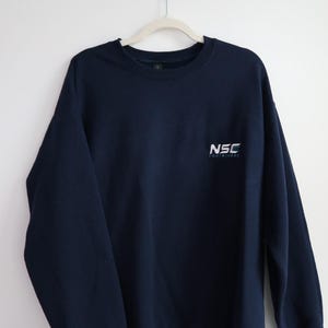 Custom Logo Embroidered Sweatshirt – Personalized Company or Brand Crewneck | Business Gift or Uniform