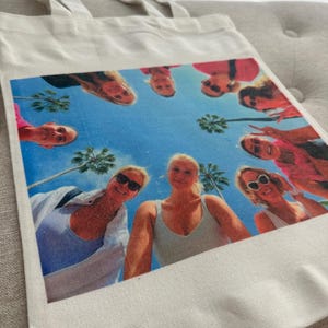 Custom Photo Tote Bag – Personalized Gift with Your Image | Bachelorette, Birthday, Vacation, Girls Trip Keepsake