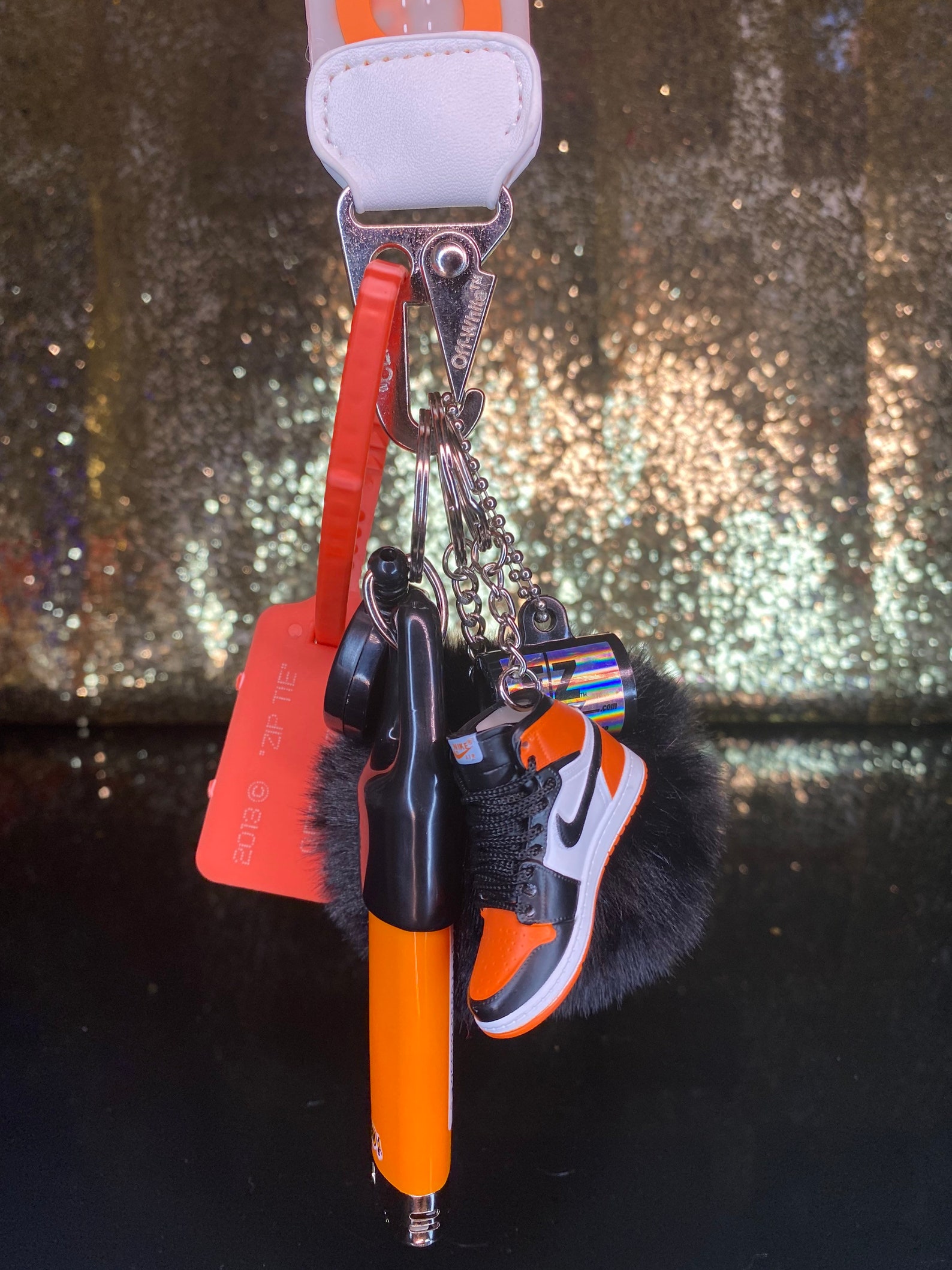 OffWhite Keychain Etsy