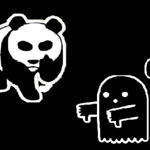 Pegatina de dibujos animados de moda JDM en blanco y negro para coche, panda personalizado kawaii con broma sarcástica, humor para adultos, accesorios para coche