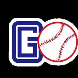 Go Baseball Auto Decals, Sport Support Vinyl Decal, Baseball Mom Kids Dad Waterproof Graphic Sticker for Car Van Truck Window Case