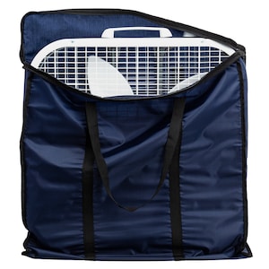 ox Fan Storage Cover - Waterproof and Dustproof, Oxford Square Fan Storage Cover with Handle 21&quot; L x 21&quot; H x 5&quot; W (Fan is not Include)