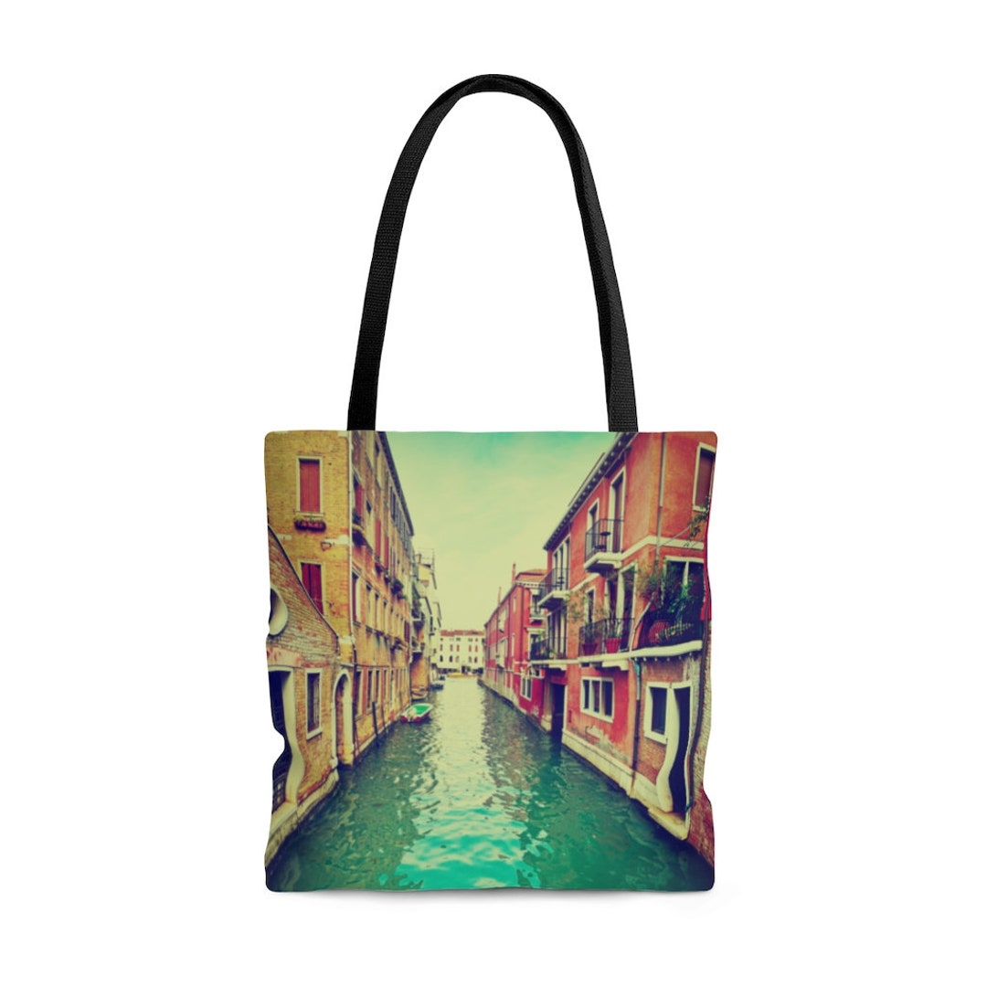 VENICE CANALS Bag Venice Italy I Love Italy I Love Venice Tote Bag Aesthetic Traveler Gift for