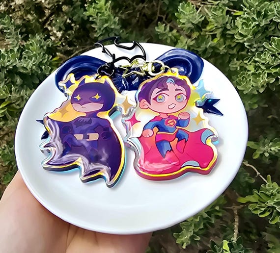 Super Bat Rainbow Charms