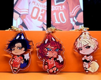 AFTG Fox Acrylic Charms