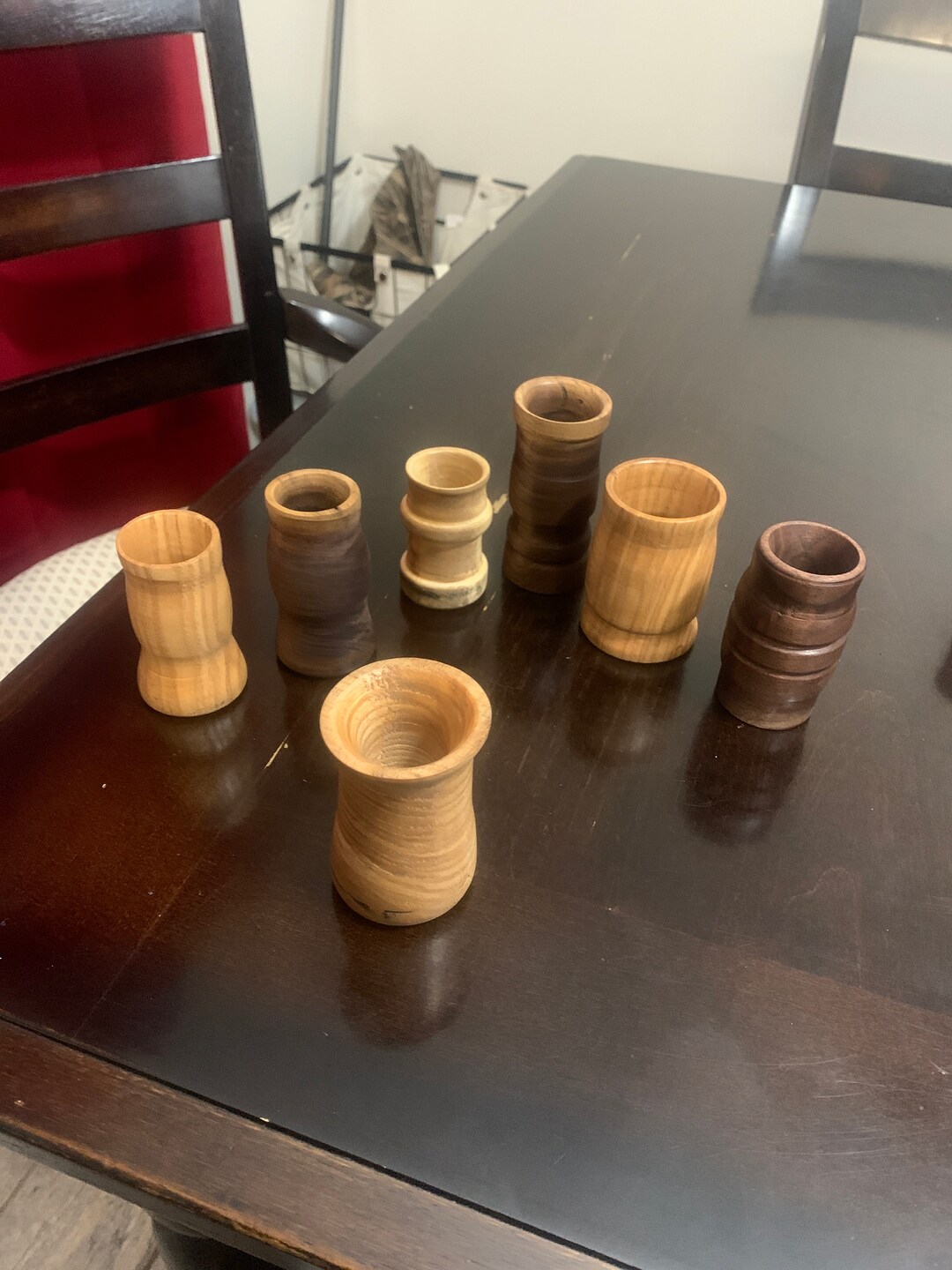 Handmade Wood Shot Glass Etsy