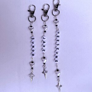cute simple customizable keychain