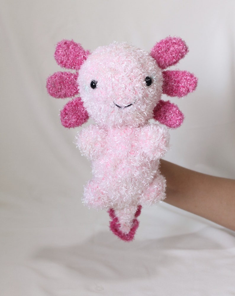 Fluffy Axolotl Plush Crochet Pattern for Christmas Gifts Etsy