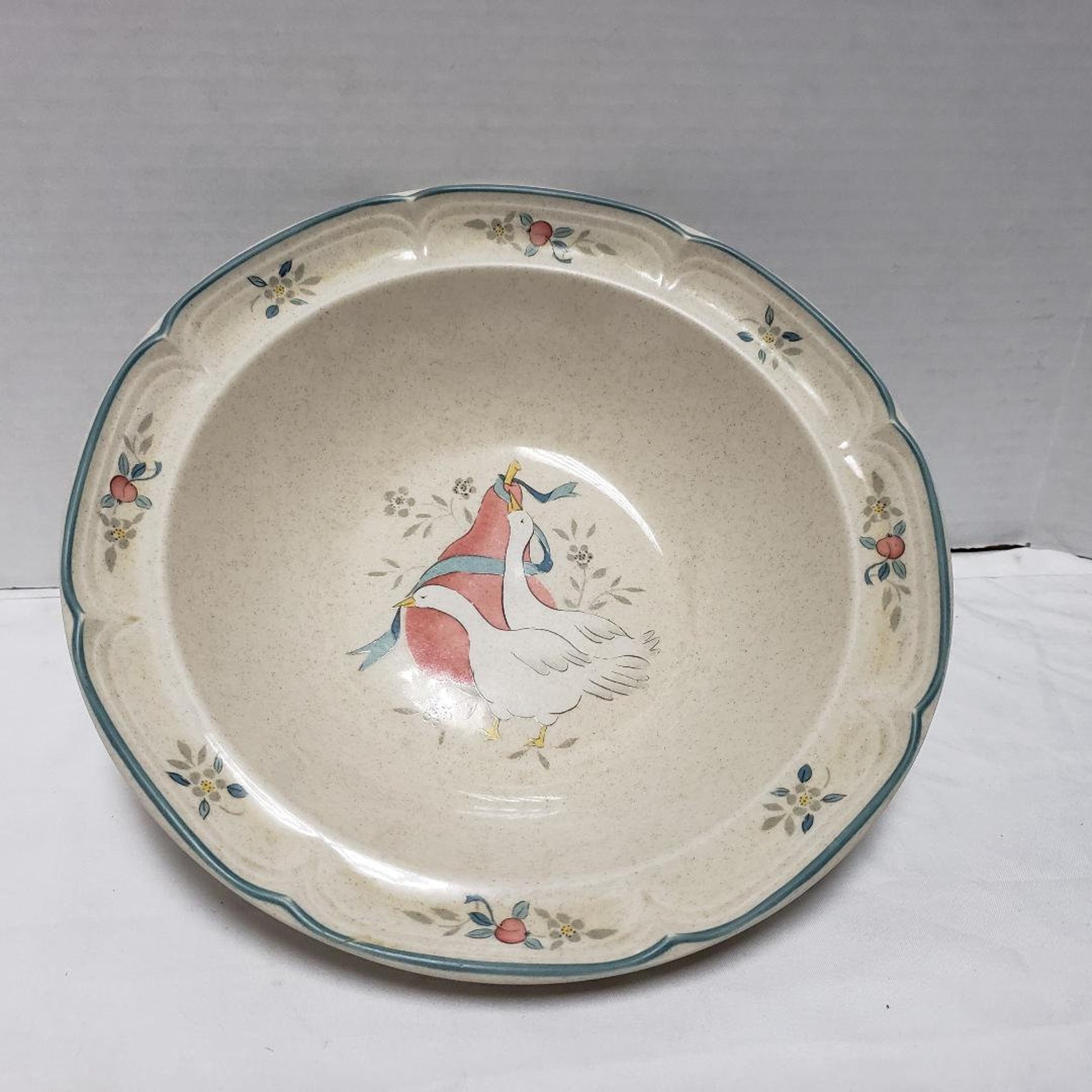 Vintage International China Marmalade Geese Vegetable Serving Etsy