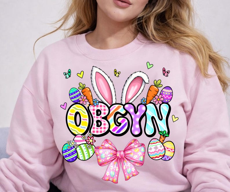 Easter Obgyn Png, Easter Obstetrics and Gynecologist Png Sublimation ...