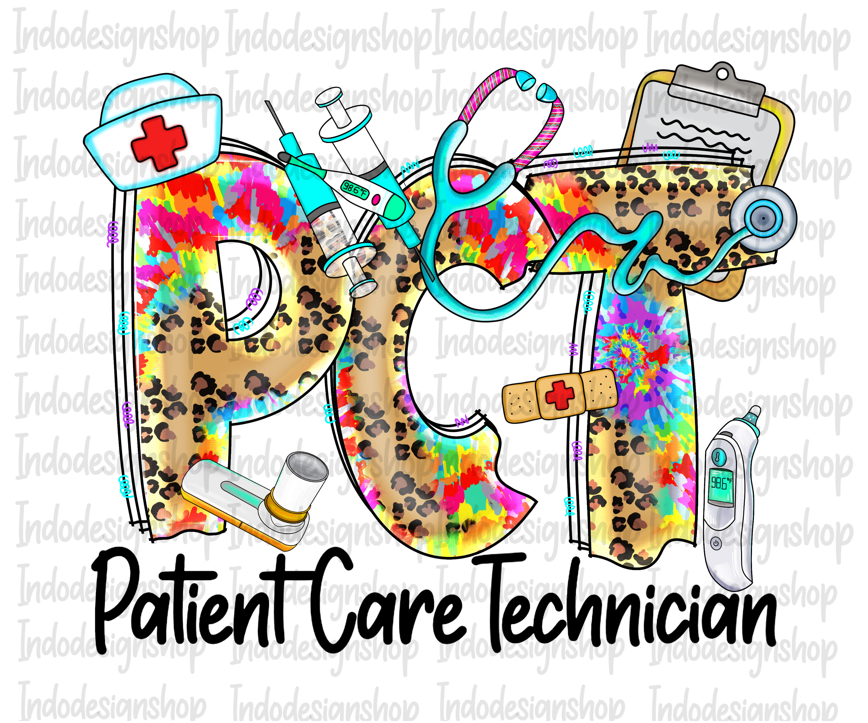 Pct png patient care technician png sublimation design etsy israel