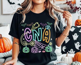 Halloween CNA Nurse PNG - Spooky Shirt Design (Digital Download