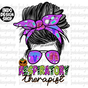 Halloween Respiratory Therapist sublimation png design, Respiratory therapist png, Respiratory therapist digital download file