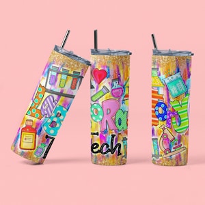 Laboratory tech tumbler wrap png, Medical Lab tech tumbler wrap png, Laboratory Tech tumbler png, 20oz tumbler wrap png and digital design