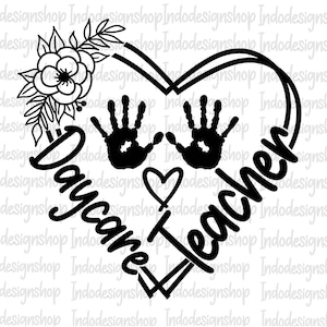 Daycare teacher svg, Daycare teacher svg file for cricut, Daycare provider svg, Daycare svg