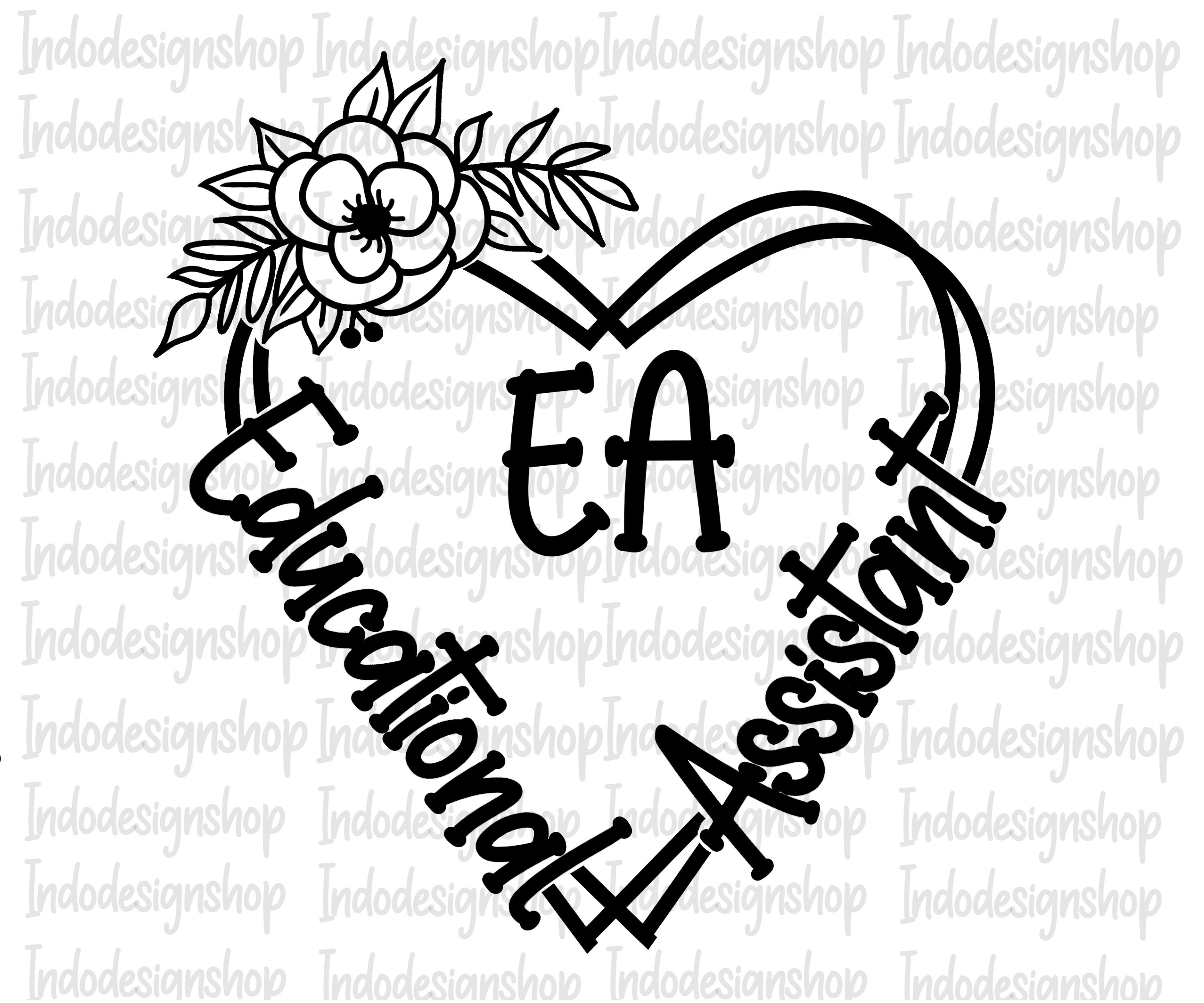 Educational Assistant Svg Png, Educational Assistant Svg File for