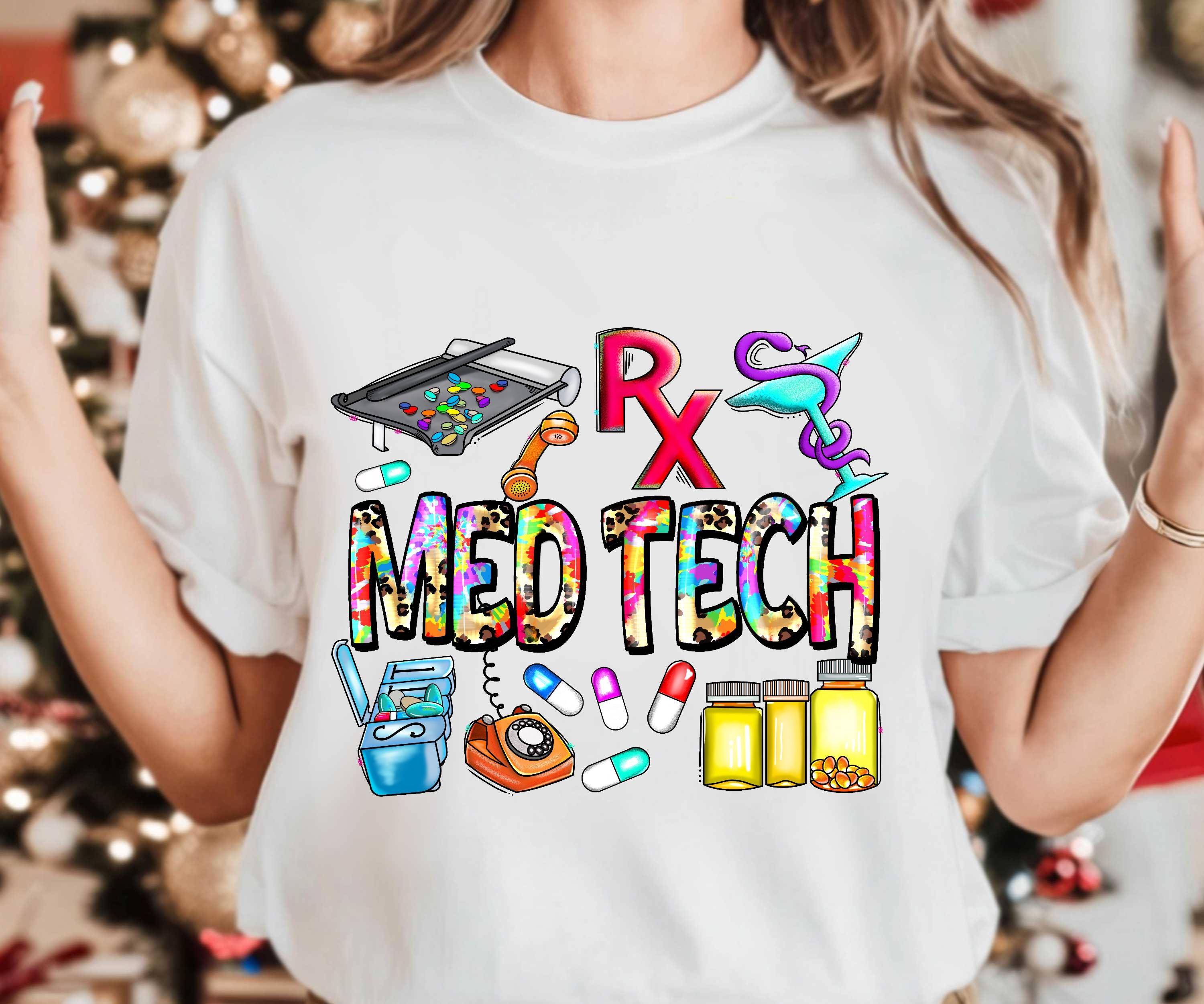 Med Tech Png, Med Tech Sublimation Png Design, Medical Technician Png ...