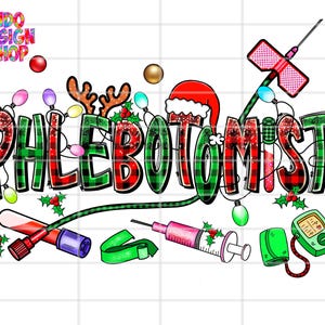 Christmas Phlebotomy png, Phlebotomist Christmas png sublimation file, Santa&#39;s favorite Phlebotomist png,  Phlebotomist Sweatshirt dtf print