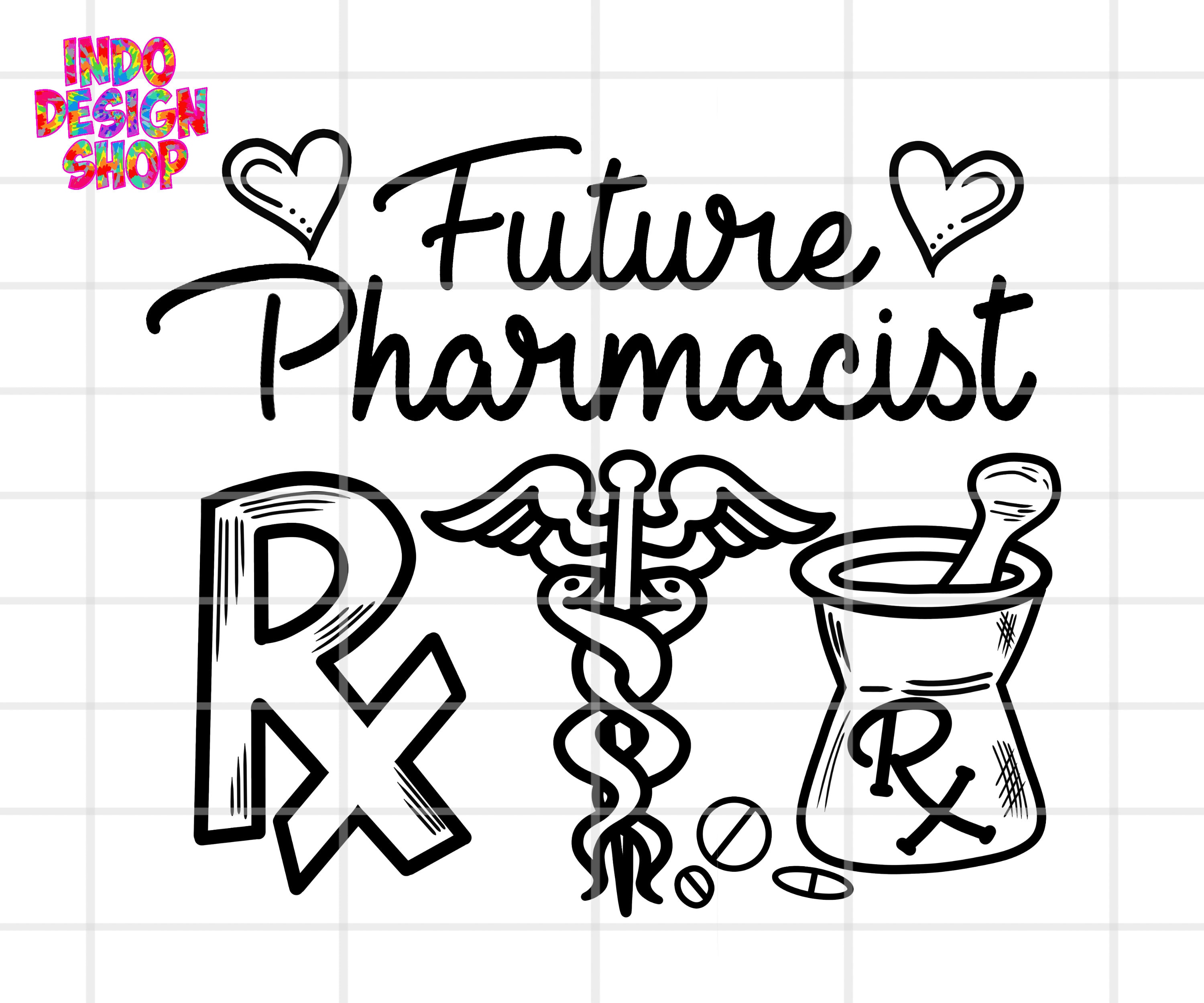 Pharmacy Clip Art Black And White