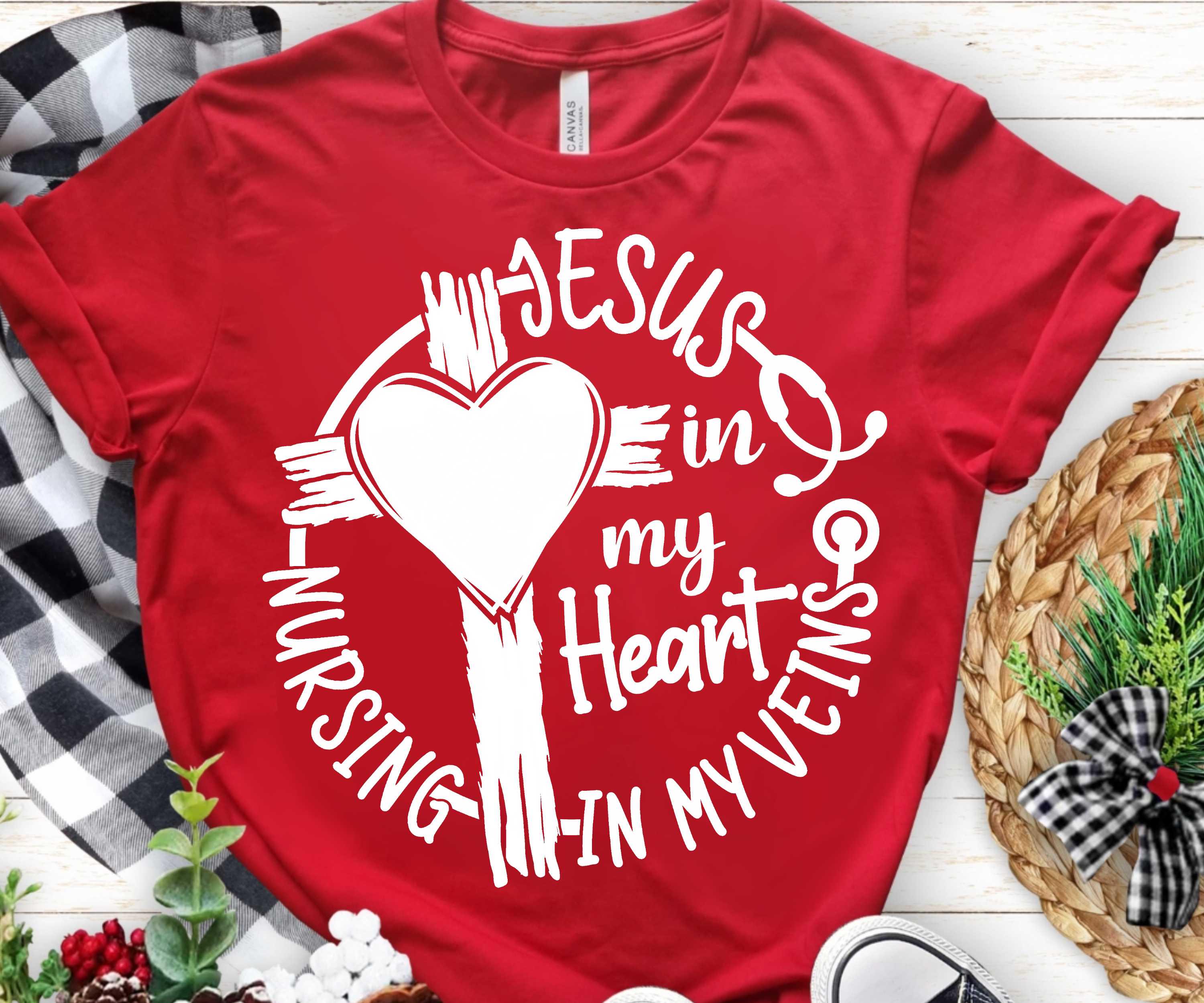 Vet Tech Saving Animals In My Veins Jesus In My Heart Shirt Vet Tech Saving Animals In My Veins Jesus In My Heart Shirt