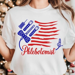 Phlebotomist 4th of july svg, 4th of july Phlebotomist tech svg, One Patriotic Phlebotomist svg, American torn flag svg png, Phlebotomy svg