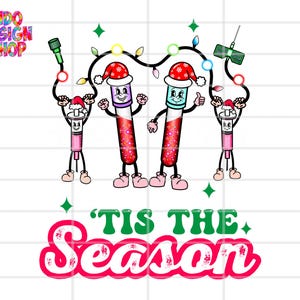 Christmas Phlebotomist png, Phlebotomist png, Phlebotomist sublimation design dtf print png, Christmas butterfly png, Tis the season