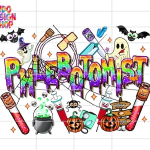 Halloween Phlebotomist png, Halloween Phlebotomist Techniker png, One spooky Phlebotomist Tech png, Halloween medizinische png, Apotheke png